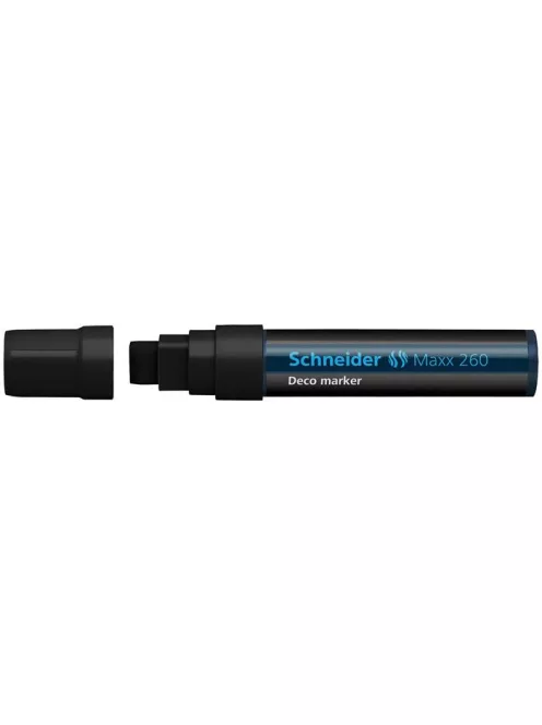 Krétamarker, 5-15 mm, SCHNEIDER "Maxx 260", fekete (TSC260FK)