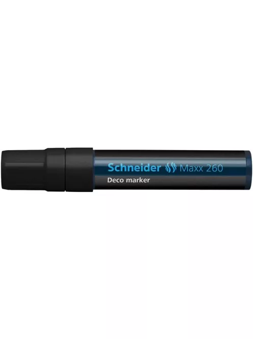 Krétamarker, 5-15 mm, SCHNEIDER "Maxx 260", fekete (TSC260FK)