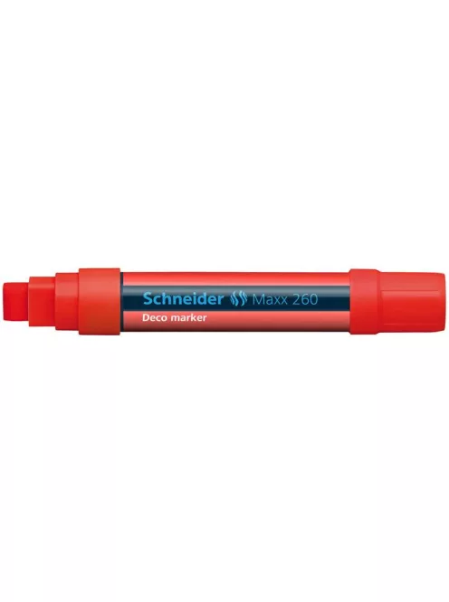 Krétamarker, 5-15 mm, SCHNEIDER "Maxx 260", piros (TSC260P)