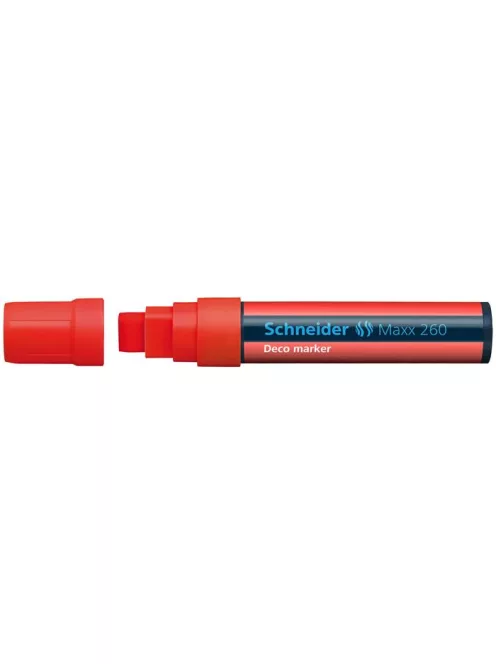 Krétamarker, 5-15 mm, SCHNEIDER "Maxx 260", piros (TSC260P)