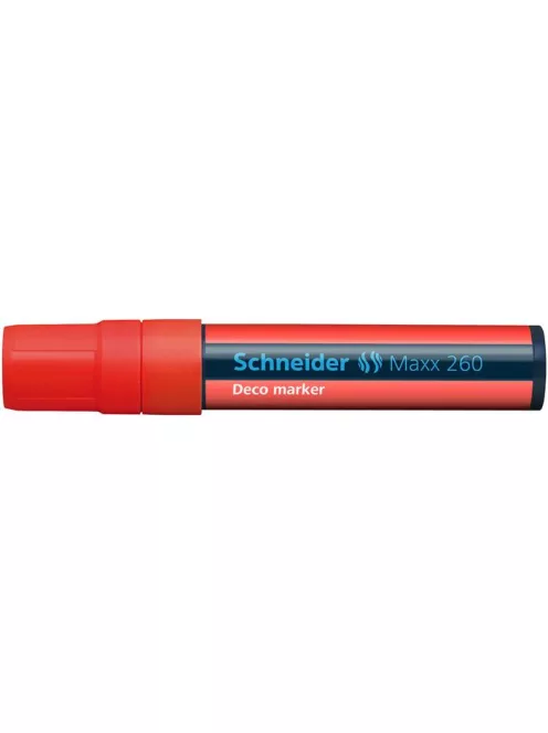 Krétamarker, 5-15 mm, SCHNEIDER "Maxx 260", piros (TSC260P)