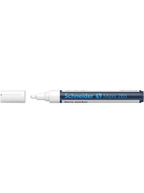 Krétamarker, 2-3 mm, SCHNEIDER "Maxx 265", fehér (TSC265FE)