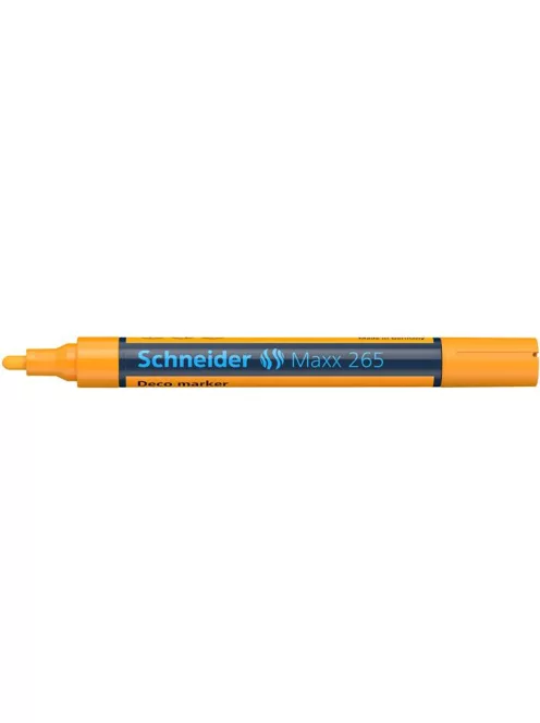Krétamarker, 2-3 mm, SCHNEIDER "Maxx 265", narancssárga (TSC265NS)
