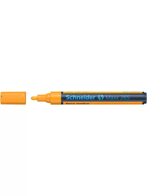 Krétamarker, 2-3 mm, SCHNEIDER "Maxx 265", narancssárga (TSC265NS)