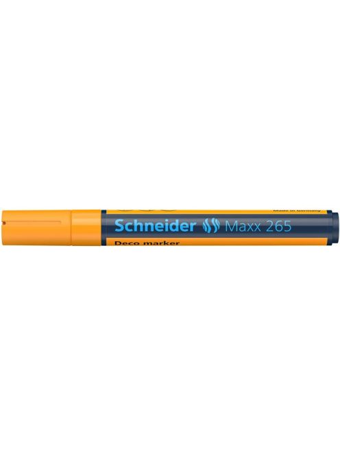 Krétamarker, 2-3 mm, SCHNEIDER "Maxx 265", narancssárga (TSC265NS)