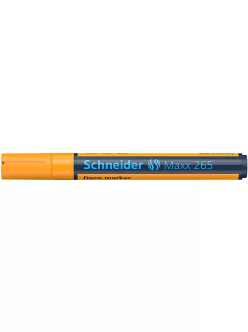 Krétamarker, 2-3 mm, SCHNEIDER "Maxx 265", narancssárga (TSC265NS)