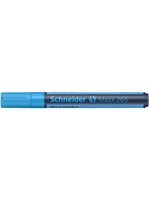 Krétamarker, 2-3 mm, SCHNEIDER "Maxx 265", világos kék (TSC265VK)