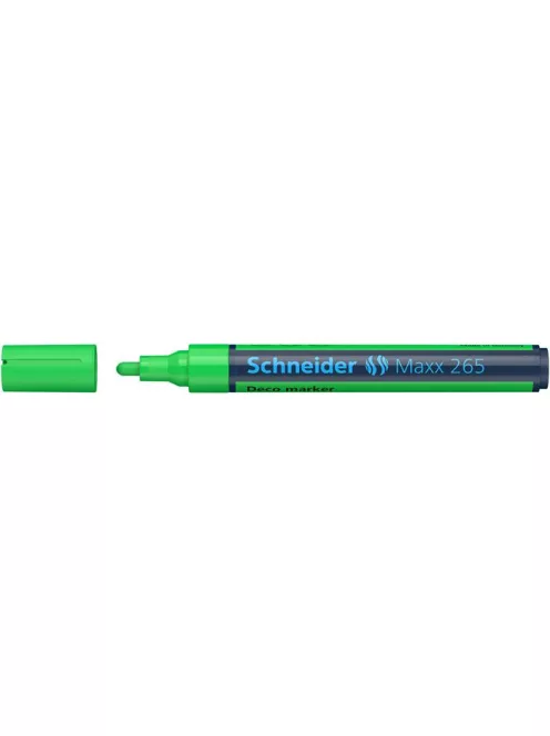 Krétamarker, 2-3 mm, SCHNEIDER "Maxx 265", világos zöld (TSC265VZ)