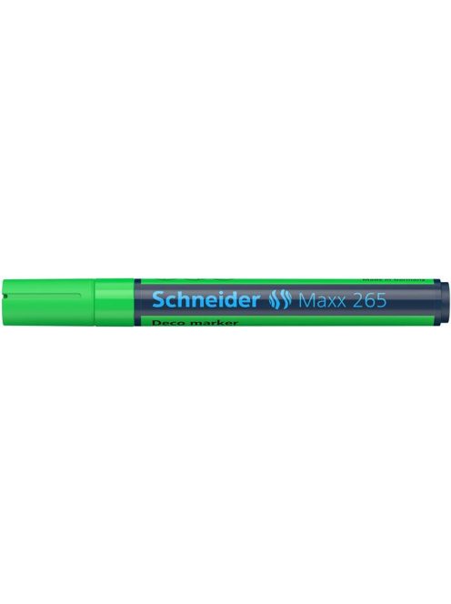 Krétamarker, 2-3 mm, SCHNEIDER "Maxx 265", világos zöld (TSC265VZ)