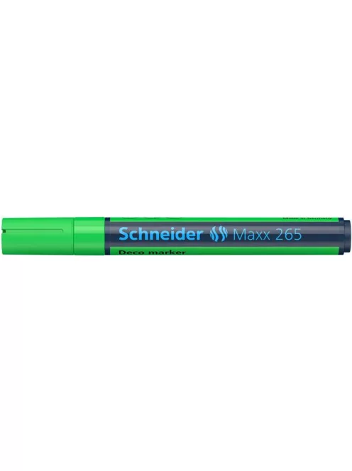 Krétamarker, 2-3 mm, SCHNEIDER "Maxx 265", világos zöld (TSC265VZ)