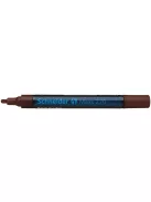 Lakkmarker, 1-3 mm, SCHNEIDER "Maxx 270", barna (TSC270B)