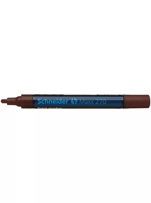 Lakkmarker, 1-3 mm, SCHNEIDER "Maxx 270", barna (TSC270B)