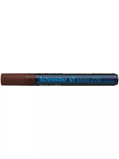 Lakkmarker, 1-3 mm, SCHNEIDER "Maxx 270", barna (TSC270B)