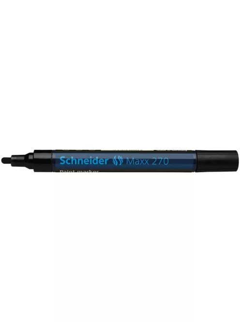Lakkmarker, 1-3 mm, SCHNEIDER "Maxx 270", fekete (TSC270FK)