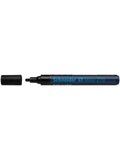   Lakkmarker, 1-3 mm, SCHNEIDER "Maxx 270", fekete (TSC270FK)