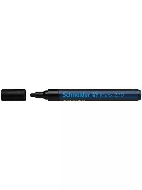 Lakkmarker, 1-3 mm, SCHNEIDER "Maxx 270", fekete (TSC270FK)