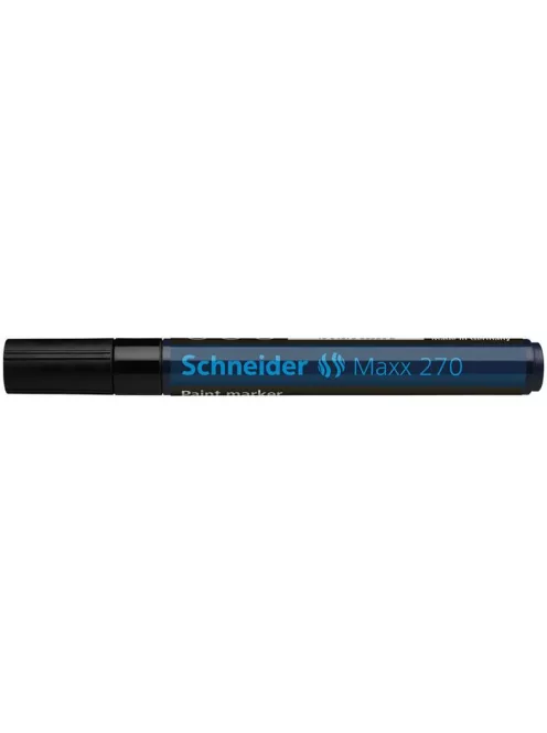 Lakkmarker, 1-3 mm, SCHNEIDER "Maxx 270", fekete (TSC270FK)