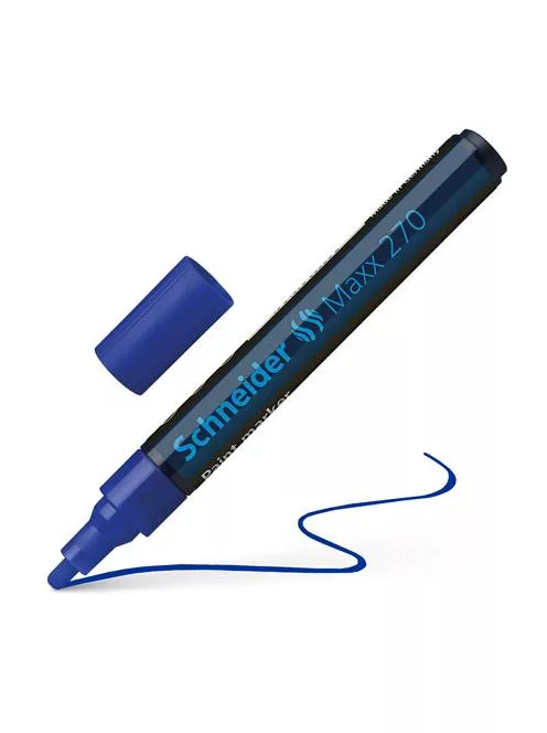 Lakkmarker, 1-3 mm, SCHNEIDER "Maxx 270", kék (TSC270K)