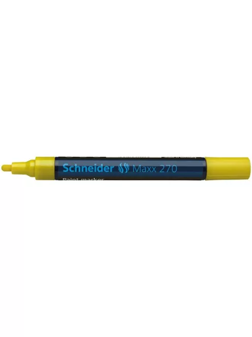 Lakkmarker, 1-3 mm, SCHNEIDER "Maxx 270", sárga (TSC270S)