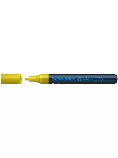 Lakkmarker, 1-3 mm, SCHNEIDER "Maxx 270", sárga (TSC270S)
