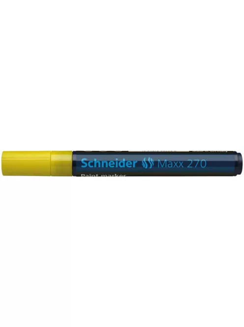 Lakkmarker, 1-3 mm, SCHNEIDER "Maxx 270", sárga (TSC270S)