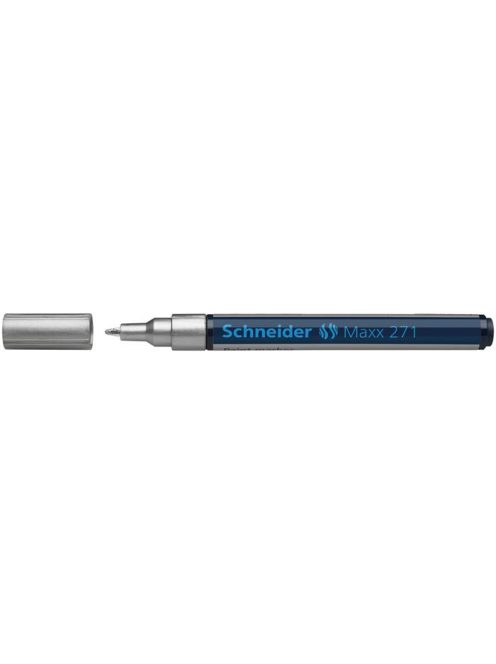 Lakkmarker, 1-2 mm, SCHNEIDER "Maxx 271", ezüst (TSC271EZ)