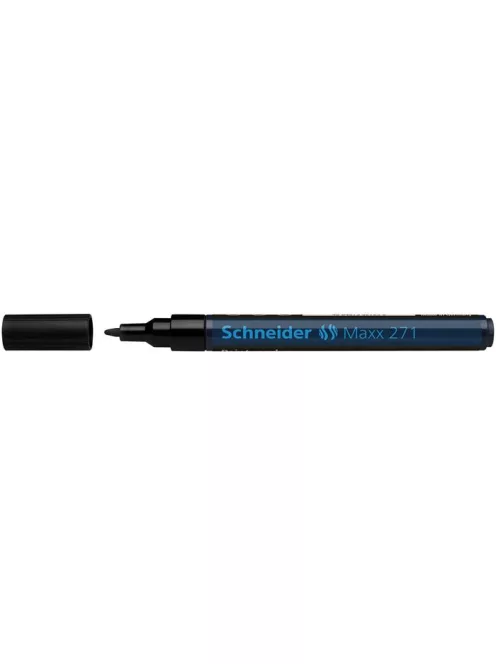 Lakkmarker, 1-2 mm, SCHNEIDER "Maxx 271", fekete (TSC271FK)