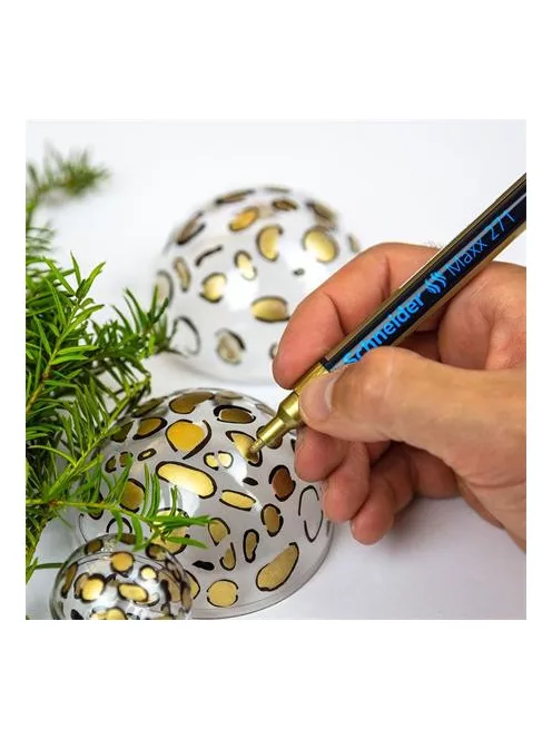 Lakkmarker, 1-2 mm, SCHNEIDER "Maxx 271", piros (TSC271P)