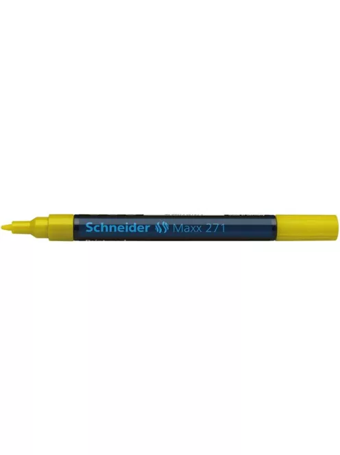 Lakkmarker, 1-2 mm, SCHNEIDER "Maxx 271", sárga (TSC271S)