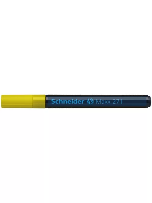 Lakkmarker, 1-2 mm, SCHNEIDER "Maxx 271", sárga (TSC271S)