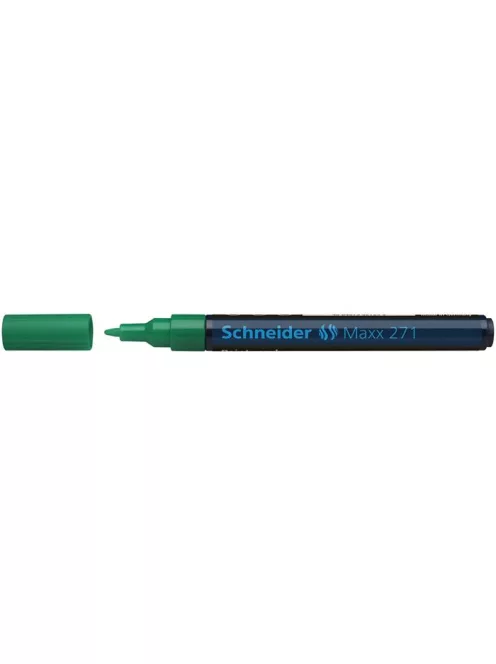 Lakkmarker, 1-2 mm, SCHNEIDER "Maxx 271", zöld (TSC271Z)