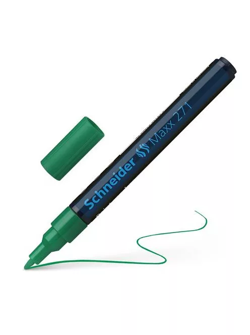 Lakkmarker, 1-2 mm, SCHNEIDER "Maxx 271", zöld (TSC271Z)