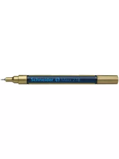   Lakkmarker, 0,8 mm, SCHNEIDER "Maxx 278", arany (TSC278AR)