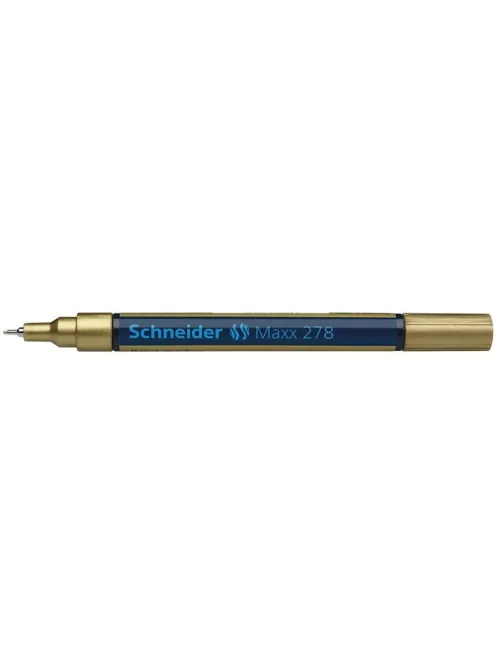 Lakkmarker, 0,8 mm, SCHNEIDER "Maxx 278", arany (TSC278AR)