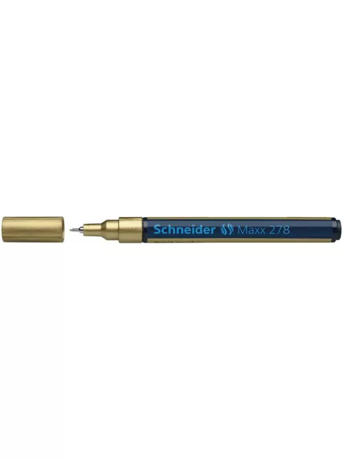 Lakkmarker, 0,8 mm, SCHNEIDER "Maxx 278", arany (TSC278AR)