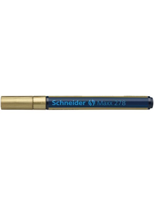 Lakkmarker, 0,8 mm, SCHNEIDER "Maxx 278", arany (TSC278AR)