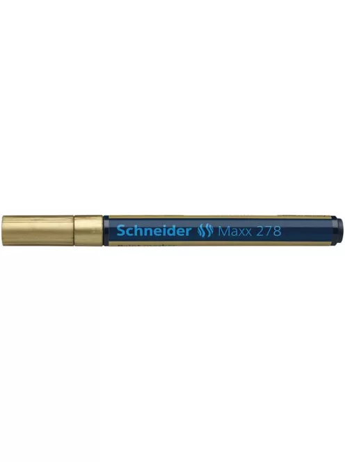 Lakkmarker, 0,8 mm, SCHNEIDER "Maxx 278", arany (TSC278AR)