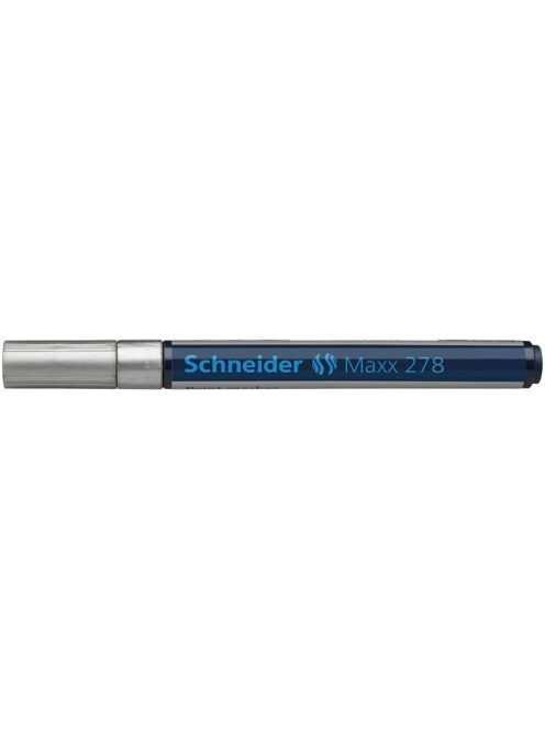 Lakkmarker, 0,8 mm, SCHNEIDER "Maxx 278", ezüst (TSC278EZ)