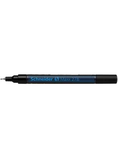   Lakkmarker, 0,8 mm, SCHNEIDER "Maxx 278", fekete (TSC278FK)