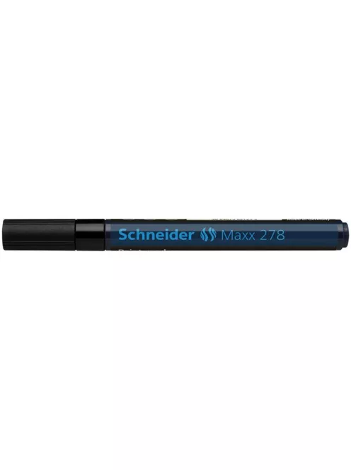Lakkmarker, 0,8 mm, SCHNEIDER "Maxx 278", fekete (TSC278FK)