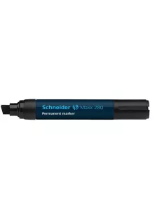   Alkoholos marker, 4-12 mm, vágott, SCHNEIDER "Maxx 280", fekete (TSC280FK)