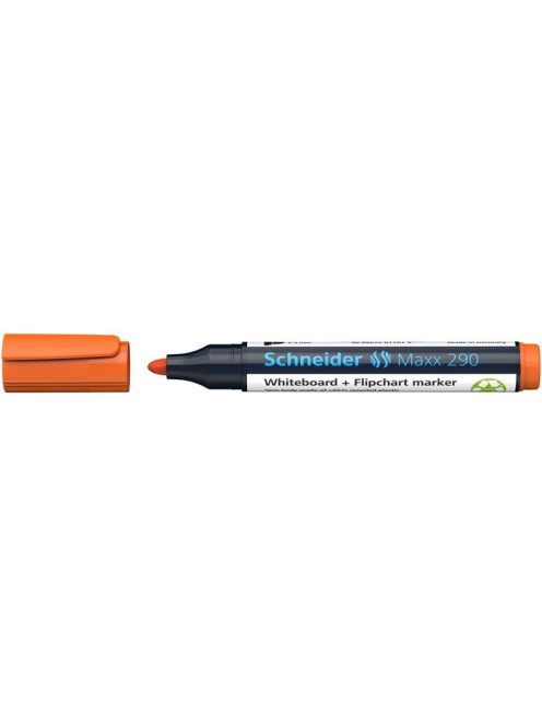 Tábla- és flipchart marker, 2-3 mm, kúpos, SCHNEIDER "Maxx 290", magenta (TSC290MA)