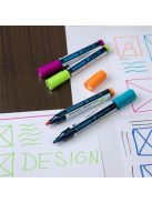 Tábla- és flipchart marker, 2-3 mm, kúpos, SCHNEIDER "Maxx 290", narancssárga (TSC290NS)