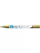 Dekormarker, akril, 2 mm, SCHNEIDER "Paint-It 310", arany (TSC310A)