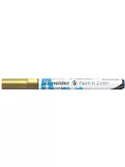 Dekormarker, akril, 2 mm, SCHNEIDER "Paint-It 310", arany (TSC310A)