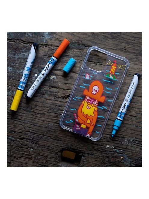 Dekormarker, akril, 2 mm, SCHNEIDER "Paint-It 310", barna (TSC310B)