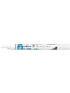 Dekormarker, akril, 2 mm, SCHNEIDER "Paint-It 310", fehér (TSC310F)