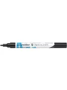 Dekormarker, akril, 2 mm, SCHNEIDER "Paint-It 310" , fekete (TSC310FK)