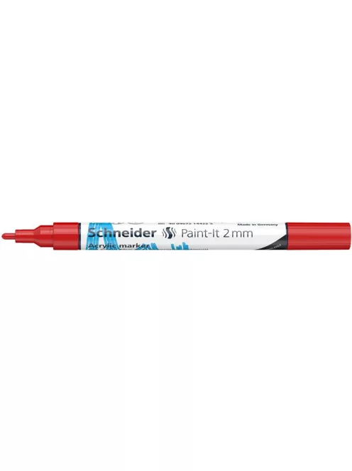 Dekormarker, akril, 2 mm, SCHNEIDER "Paint-It 310", piros (TSC310P)
