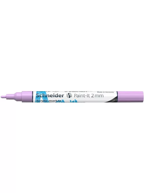 Dekormarker, akril, 2 mm, SCHNEIDER "Paint-It 310", pasztell-lila (TSC310PL)